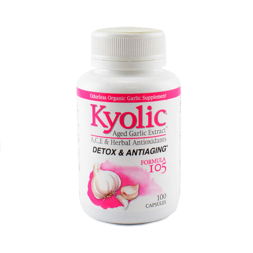 Kyolic - Aged Garlic Extract - Detox & Anti-Aging - Formula 105