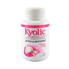 Kyolic - Aged Garlic Extract - Detox & Anti-Aging - Formula 105