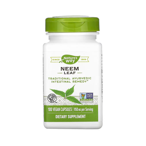 Nature's Way, Neem Leaf, 100 cápsulas veganas