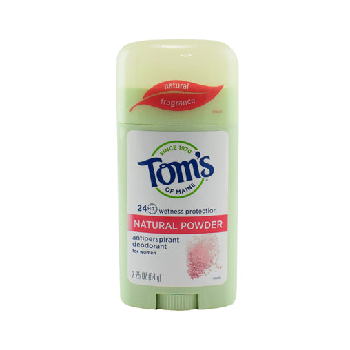 Tom's - Women's Antiperspirant Deodorant Stick - Natural Powder - 2.25 Oz